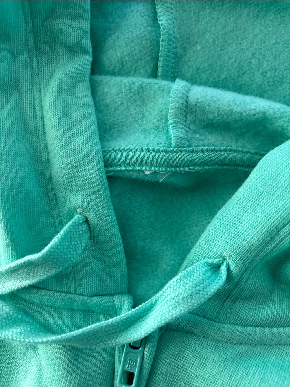Victoria’s Secret Teal Hoodie XXL - Picture 4 of 7